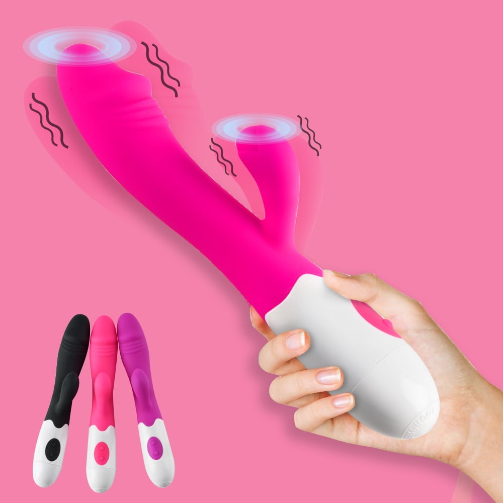 G Spot Dildo Rabbit Vibrator for Women Vaginal Clitoral massager Female Masturbator Sex Toys for Women Adult Sex Toys shop