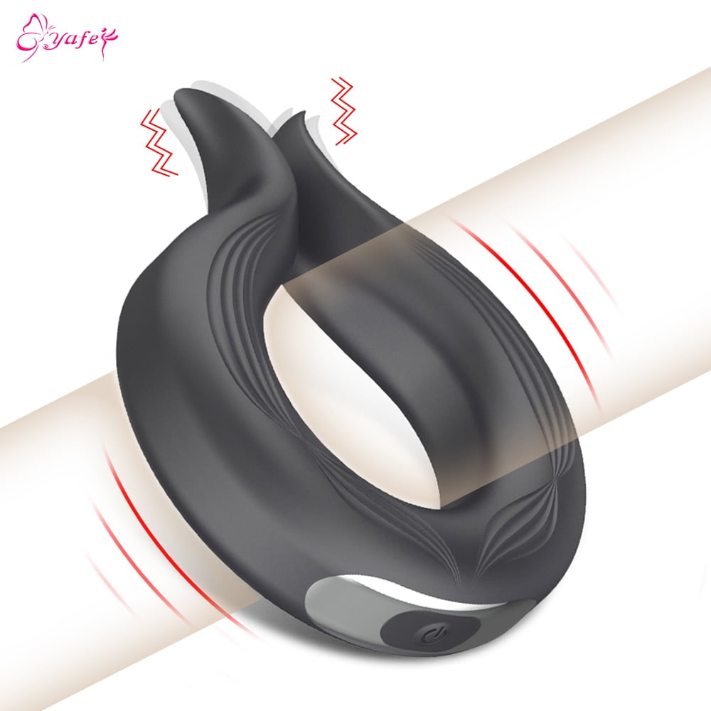 New 10 Speed Penis Ring Vibrator For Men Delay Ejaculation...
