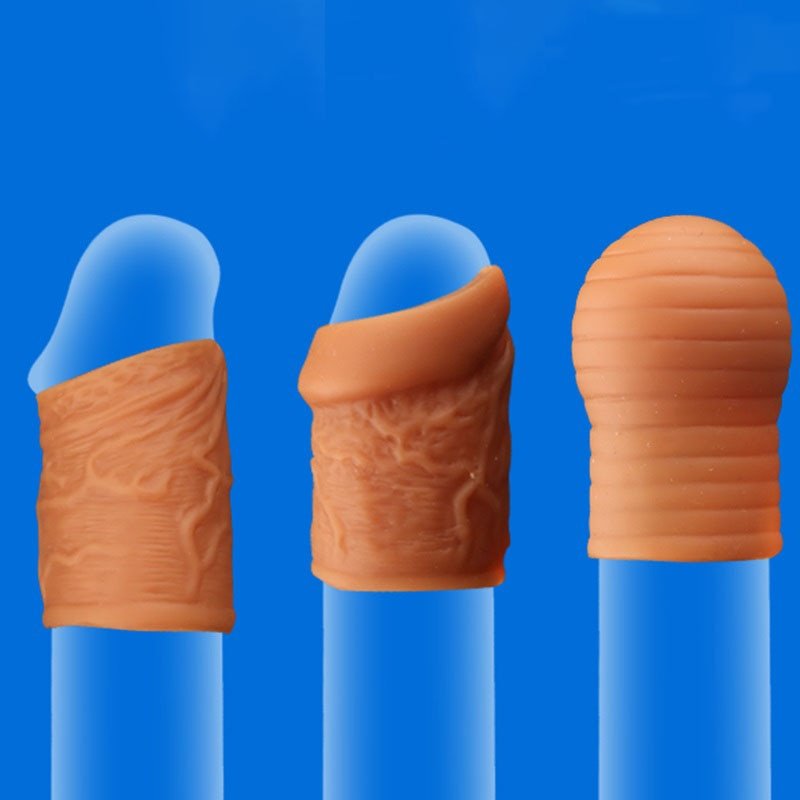 Phimosis Correction Rings Soft Silicone Penis Rings Delay Ejaculation Foreskin Corrector Cock Rings Sex Products For Men