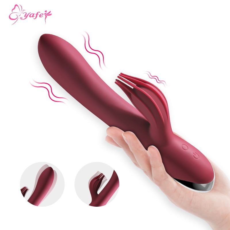 Vibrator G-spot 10 Speed USB Rechargeable Powerful Dildo Rabbit Vibrator for Women Clitoris stimulation Massage Adult sex toys