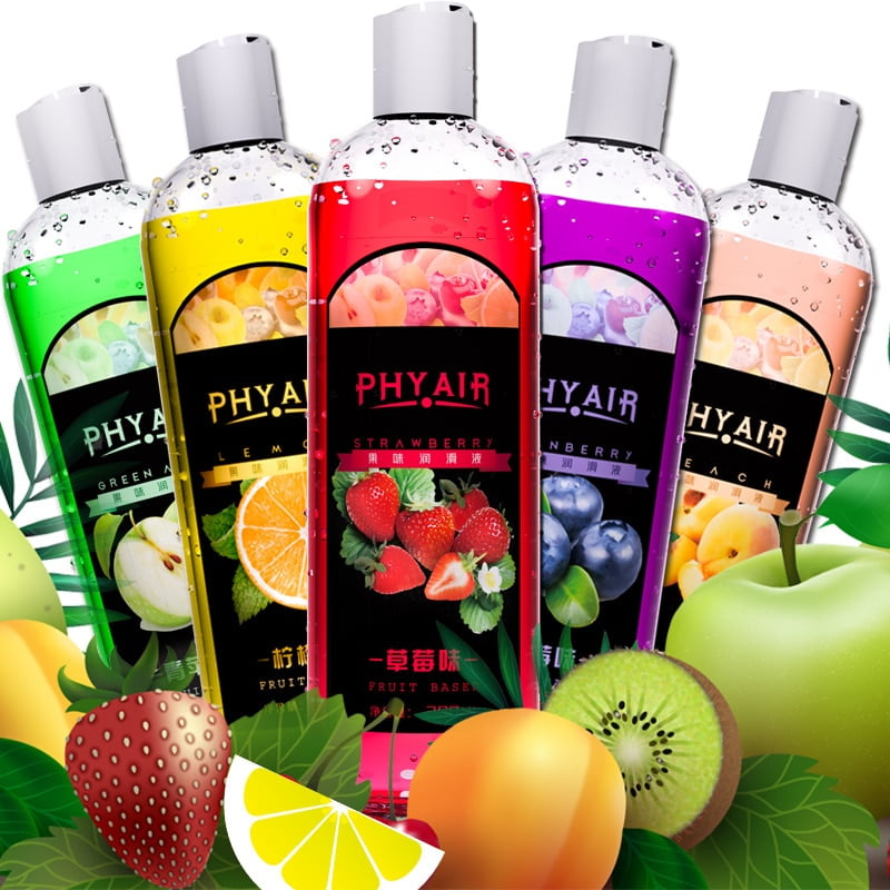 fruit flavor lubricant anal grease for sex lube gel Vagina lubrication 400ml 200ml fruit taste water based oil lubricante sexual